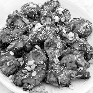 Chicken Wings Schezwan Garlic