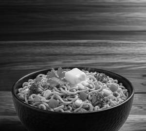 Maggi masala with butter