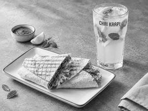 Veggie Fusion Wrap With Nimbu Paani