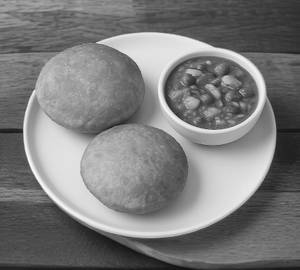 Sattu Kachori With Choice Of Sabji