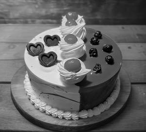 Blueberry Eggless Cake [ 500 Grams]