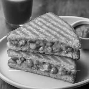 Aloo Matar Sandwich