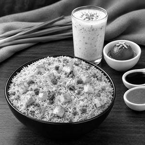 Special Paneer Fried Rice Meal