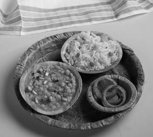 Cholar Dal With Basanti Pulav