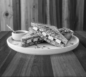 Paneer cheese tost sandwich