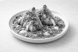 Samosa Chaat [Per Plate]