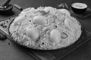 Lucknowi Egg King Biryani (Serves 2)