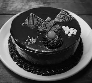 Eggless Dark Chocolate Cake [ 500 Grams]