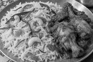 Bengali Pulao With Chicken Rezala [2 pieces] N 1 Misti Doi