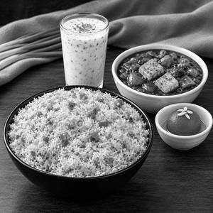 Paneer Manchurian Rice Meal