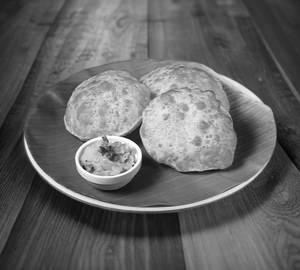 Poori with masal ( 2 Pcs )