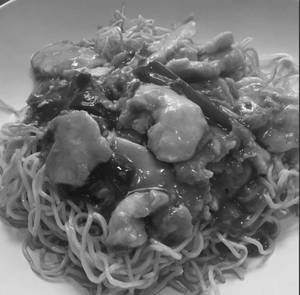 Chicken Hong Kong Chow mein
