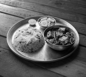 Fried Rice with Chilli Paneer  [4 Pic]