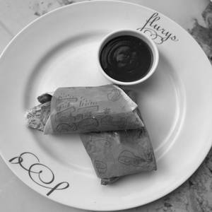 Spicy Mixed Vegetable Wrap