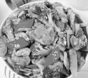 Boneless Chicken with Vegetable