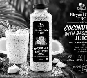 Coconut Basil Seeds Juice 350 Ml