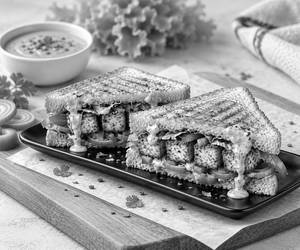 Loaded Peri Peri Paneer Sandwich