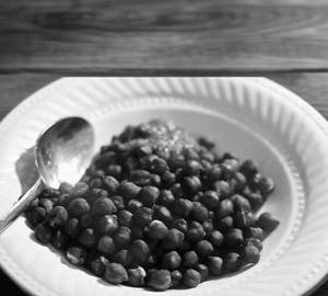 Boiled Black Chana