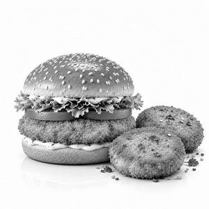 Crunch Aloo Tikki Burger + 2 Pc Aloo Tikki Snack
