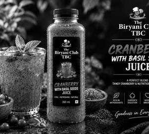 Cranberry Basil Seeds Juice 350Ml