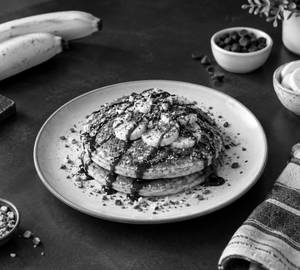 Choco Banana Bliss Pancakes