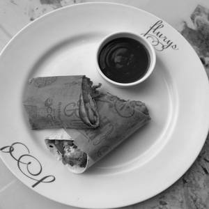 Grilled Cottage Cheese And Avocado Wrap