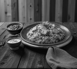 Paneer Dum Biryani[Half]