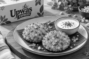 Sabudana Wada with Dahi (2 Pieces wada)