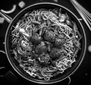 Mixed Manchurian Chow mein