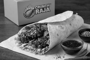Korean Style Fried Chicken Wrap