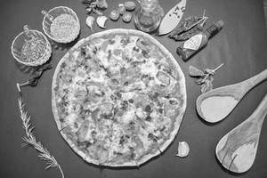 Bacon And Onion Pizza (pork)