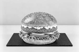 Desi Mint Crunch Burger