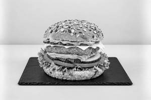 Double Cheese Paneer Melt Burger