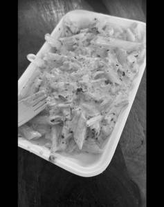 White sauce pasta