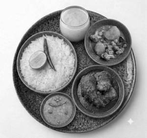 Bong Full Chicken Thali 