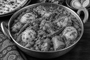 Egg Chicken Tarka