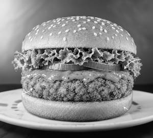 Tangy Crispy Veg Burger