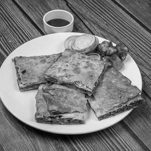 Egg Chicken Mughlai Paratha