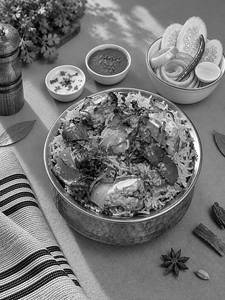 Paneer Tikka Dum Biryani [Serves 1]