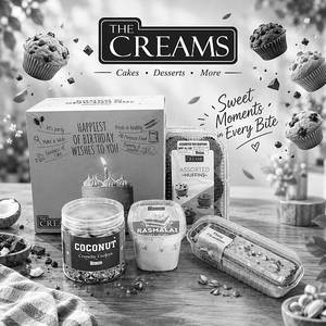 Hamper 2 (assorted Muffin+rasamalai Tresleches+pista Tiramisu+coconut  Crunch Cookies)