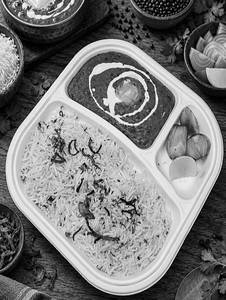 Dal Makhani & Rice Thali