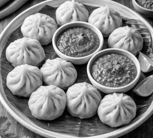 Corn cheese momo fried