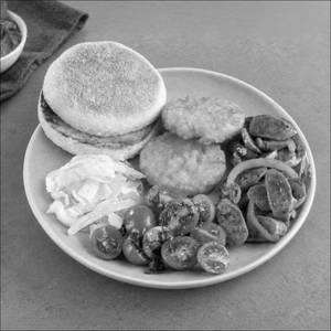 Smoked Sausages with Hashbrown