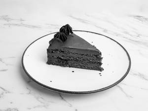 German Black Forest Cake Slice
