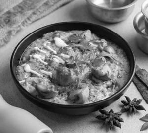 Mushroom Do Pyaza - (serves 1)