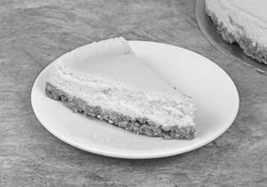 New York Style Cheesecake Slice
