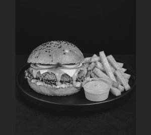 Veg Spicy Chipotle burger