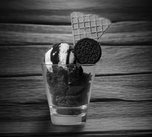 Chocolate brownie fun cup