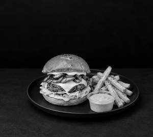 Mushroom Chickpea Burger