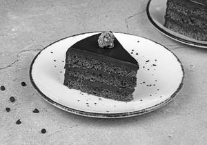 Chocolate Truffle Cake Slice